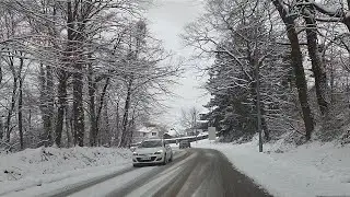 Laganja vožnja kroz zimski krajolik - 5.1.2026.