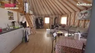 Yurtas mongolas, reconvertidas en hospedaje turístico