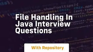 file handling in java interview questions