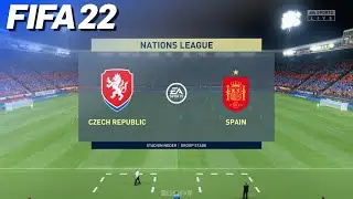 FIFA 22 - Czech Republic vs. Spain | Nations League