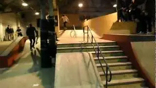 hardflip over the rail