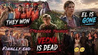 Final goodbye to our favourite series Stranger things 🥹🥹