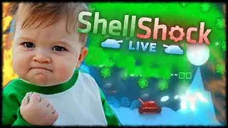 DER ALLERBESTE KAKTUSSCHUSS! - Shellshock live - Lets play together - deutsch - german - gameplay