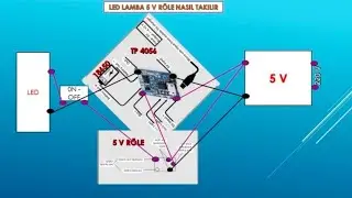 LED LAMBA 5 V R&Ouml;LE NASIL BAĞLANIR ELEKTRİK GİTTİĞİ ZAMAN LED LAMBA NASIL &Ccedil;ALIŞIR