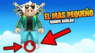 ¡JUGUÉ al JUEGO MÁS PEQUEÑO QUE EXISTE en Roblox!
