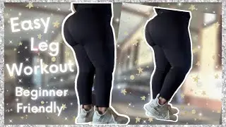 Easy Leg Workout Beginner Friendly Recomp Workout, Recomp Goals