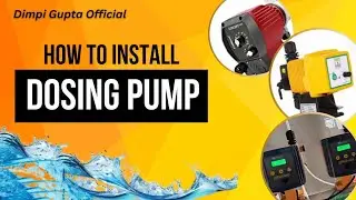 How to install Dosing Pump neo Dosing Pump ACL Dosing Pump  Electric connection