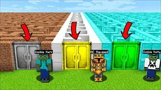 Minecraft ESCAPE DUNGEONS MAZE MAP / DON'T DIE IN THIS SURVIVAL MAZE !! Minecraft Mods