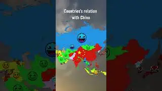 What do other asian countries think of china #asia #country  #map  #mapper #population