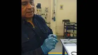 ✅🧑‍🔧 Inspeccion y lubricacion quill de salida caja 42° / Bell 412 / helicopter / Helicopteros 🛑👈🏻
