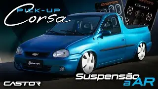 CLÁSSICA! Pick-Up Corsa com Suspensão a Ar | CASTOR