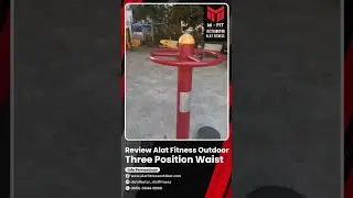 Review alat fitness outdoor Three poition waist alat olahraga taman #gymoutdoor #alatfitnessoutdoor