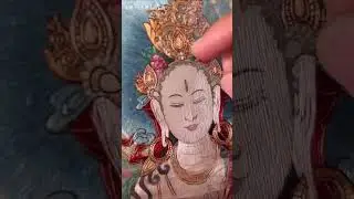 The perfect fusion of Suzhou embroidery and Thangka