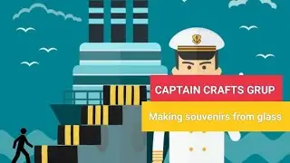 Making souvenirs from glass |  Captain craft group