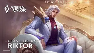 Skin Spotlight: Riktor &mdash; Feast of Roses | Arena of Valor | TiMi