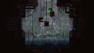 Green Lizard does a cannonball | Rain World