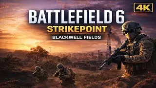 Battlefield 6 Strikepoint on Blackwell Fields | 4K Ultra No Commentary