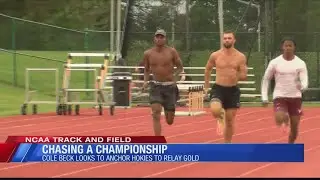 Blacksburg's Cole Beck looks to anchor Hokies to relay gold at NCAA championships