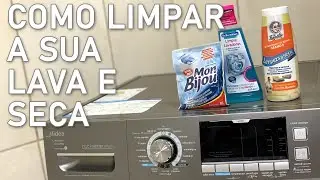 Como limpar a sua Lava e Seca - Midea Storm Wash