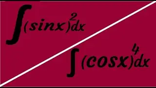 INTEGRAL with TRIGONOMETRY, INTEGRATION TRIGOMETRIQUE, Cosinus and Sinus, USE OF TRIG LAWS.