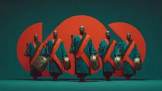 Gong Dominant Runway Rite | Afro House Tribal AI Dance – Cong Chieng Ritual 4K