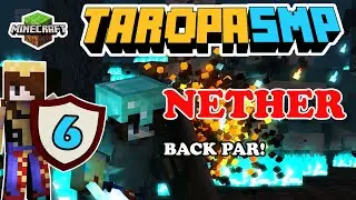 TaropaSMP #6 | UNANG SABAK MAG ISA SA NETHER 😂 | Minecraft | Tagalog | Minecraft 1.19