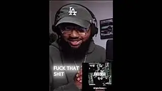 Streamer vibing to DamnBoyD and gets hyped😭😭 #youtubeshorts #music #artist #hiphopmusic