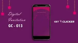 Digital Invitaion | GC - 013 | Wedding Invitation