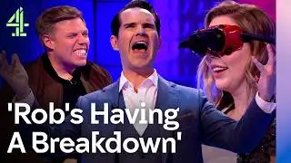 Rob Beckett Versus Katherine Ryan in DAFT Minigames | 8 Out of 10 Cats | Channel 4 Entertainment
