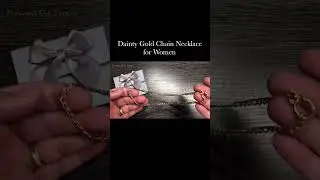 Dainty Gold Chain Necklace for Women