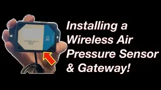 Do you need a wireless air pressure sensor for your facility? Watch this!