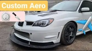 Subaru WRX STi Custom Front Splitter
