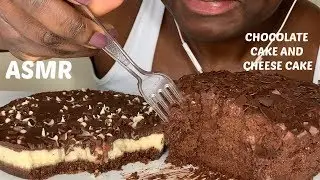 ASMR| CHOCOLATE CAKE AND CHEESECAKE *CHERLSEATS*