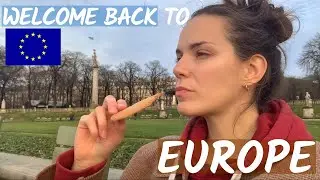 Vlog 1/6 - New York to Paris: the Contrast Between North America and Europe 🇪🇺