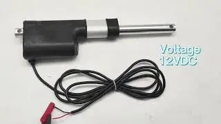NKLA22 linear actuator 1000N load force test video
