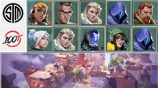 TSM vs 100T MAP3 ASCENT VCT Challengers Stage2 OP 2022