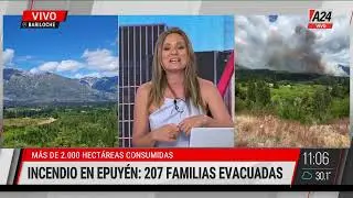 🚨Incendio forestal en la Patagonia: Más de 200 familias evacuadas y 1800 hectáreas consumidas
