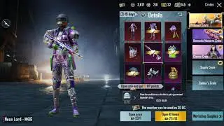 PUBG Mobile | Neon Lord Premium Crate Opening