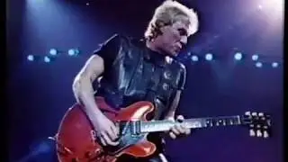 Steve Howe & Alvin Lee on stage