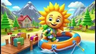 Sunny Fun | Outdoor Adventure Song for Kids | 3D Nursery Rhyme ☀️