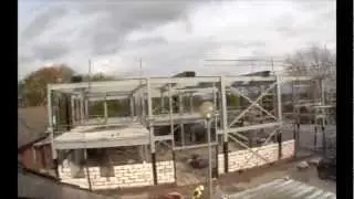 Time lapse video of the new build at Montrose School in Leicester
