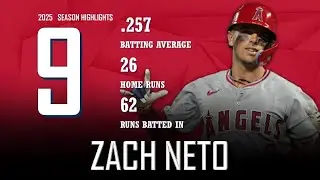 Zach Neto || 2025 Los Angeles Angels Highlights