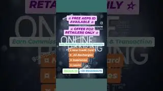 Free AEPS Retailer ID | GET NOW |       #cardtocash786 #aeps #moneytransfer #retailerid #freeaepsid