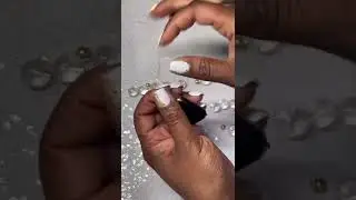 Apple Watch Band Tutorial with Crystal Quartz. #jewelrytutorial #applewatchband #jewelry
