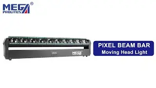 🔥 High Power RGBW Pixel Beam Bar LED Moving Head Light | DJ Club Stage Lighting Effects