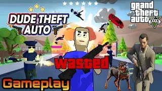 This Game is Insane! Dude Theft Wars Fun Moments 😁