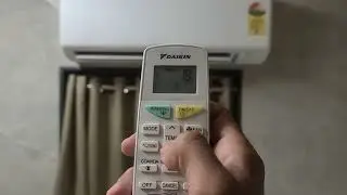 How to use Daikin Air Conditioner remote #Daikin feature Operating Tutorial Hindi #tutorial 