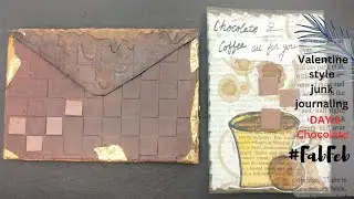 This is chocolate or what???? || valentine cards/junk journal ephemera  || chocolate day  gift idea|