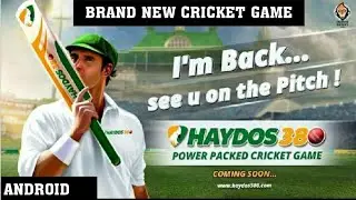 BRAND NEW CRICKET GAME  HYDOS 380 Power packed Cricket GAME {Android/IOS} PRE~REGISTER START