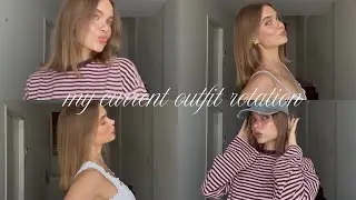 my weekly outfit rotation w/ princess polly | try on haul + discount code 🎀⭐️🫧